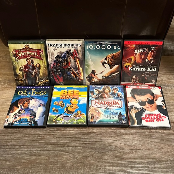 Movies~Lot of 8 all pre-owned except Ferris Bueller is New. - Picture 1 of 1
